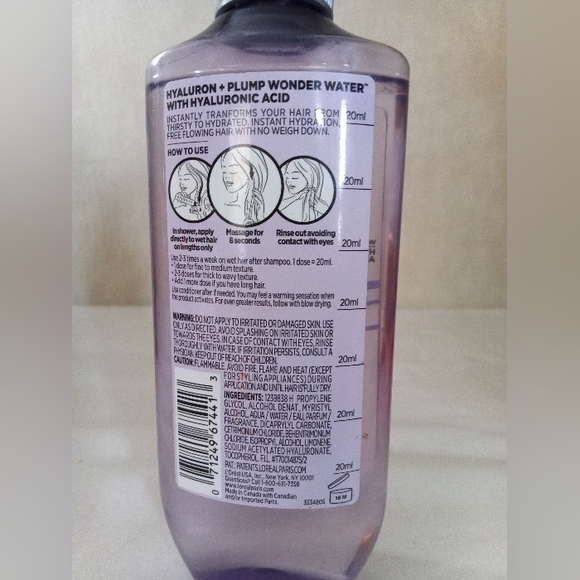 L'Oreal Paris Elvive Hyaluron Plump Flash Hydration - Picture 3 of 3